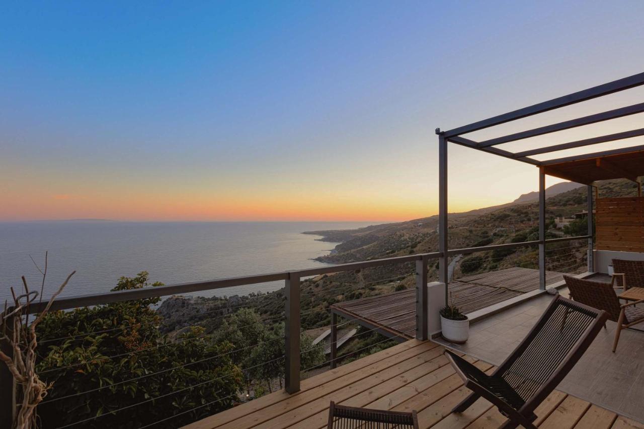 Anemos Luxury Villas Rodhákinon Luaran gambar