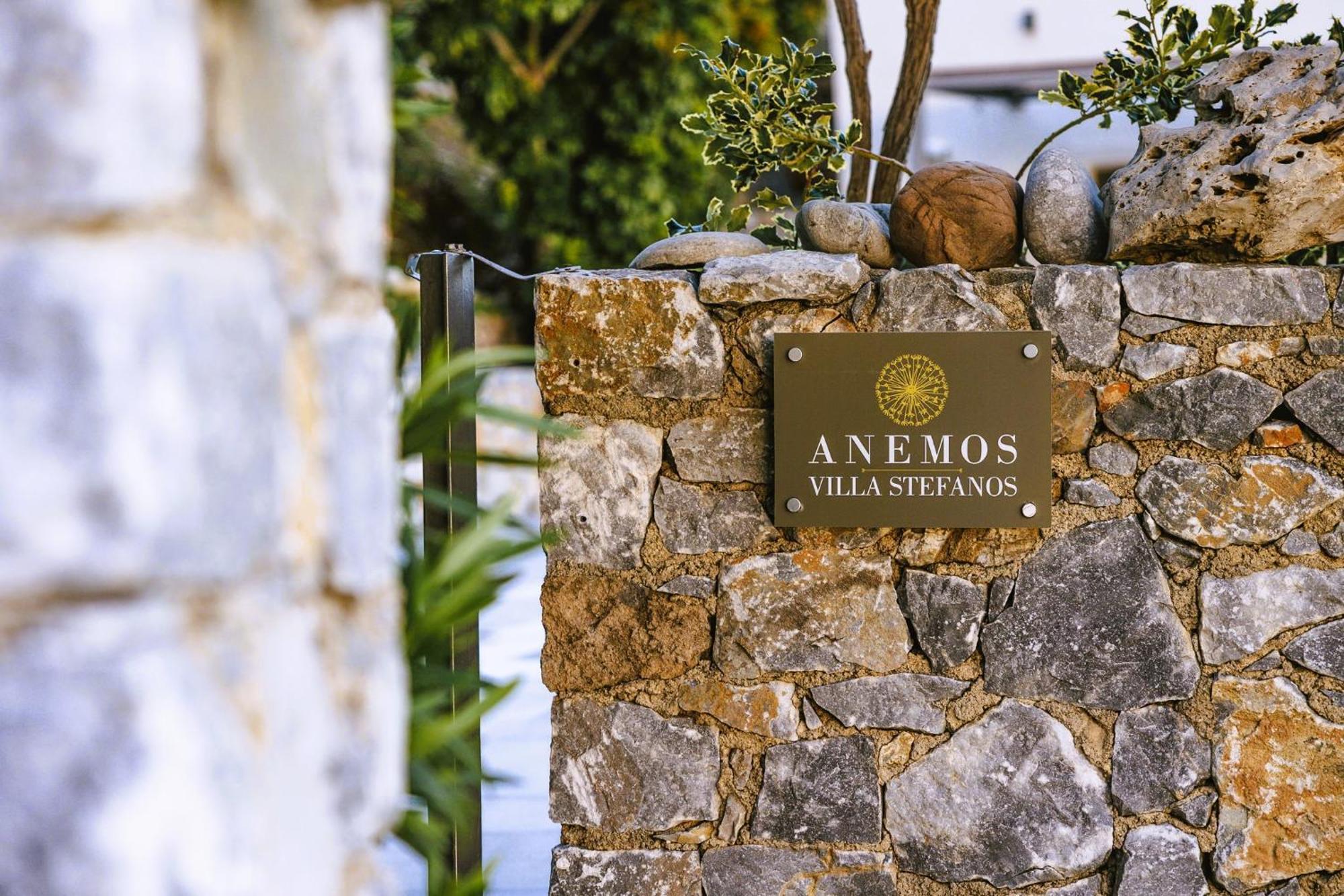 Anemos Luxury Villas Rodhákinon Luaran gambar