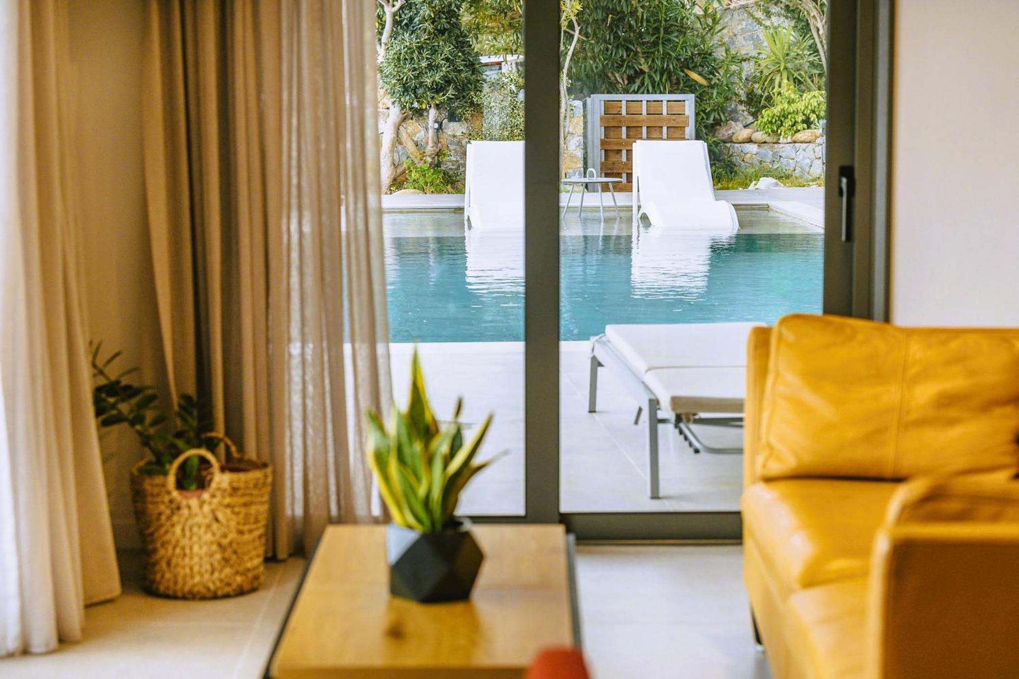 Anemos Luxury Villas Rodhákinon Luaran gambar